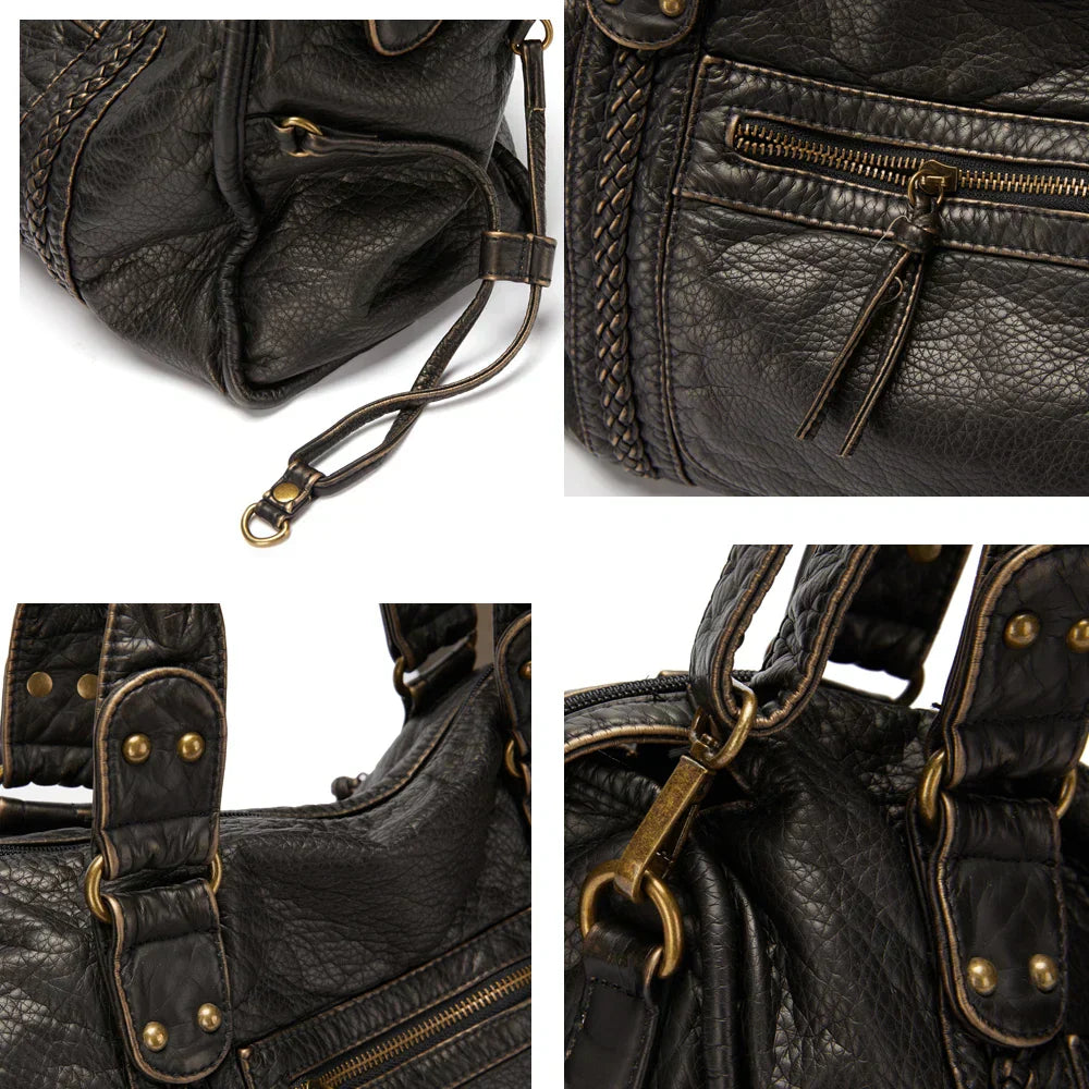 Leather Bag - Lysandra