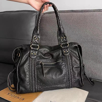 Leather Bag - Lysandra