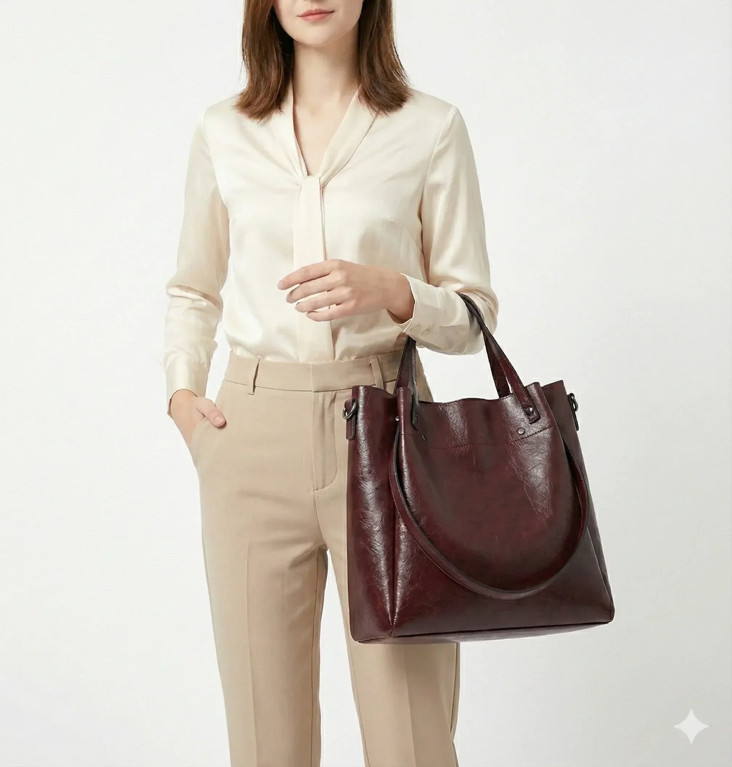 Leather Bag - Maelis