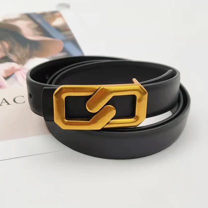 Women's Genuine Leather Belt - Amalfi