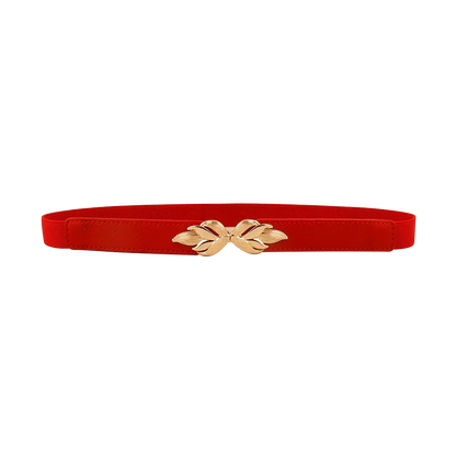 Women's Genuine Leather Belt with Elastic - Amour