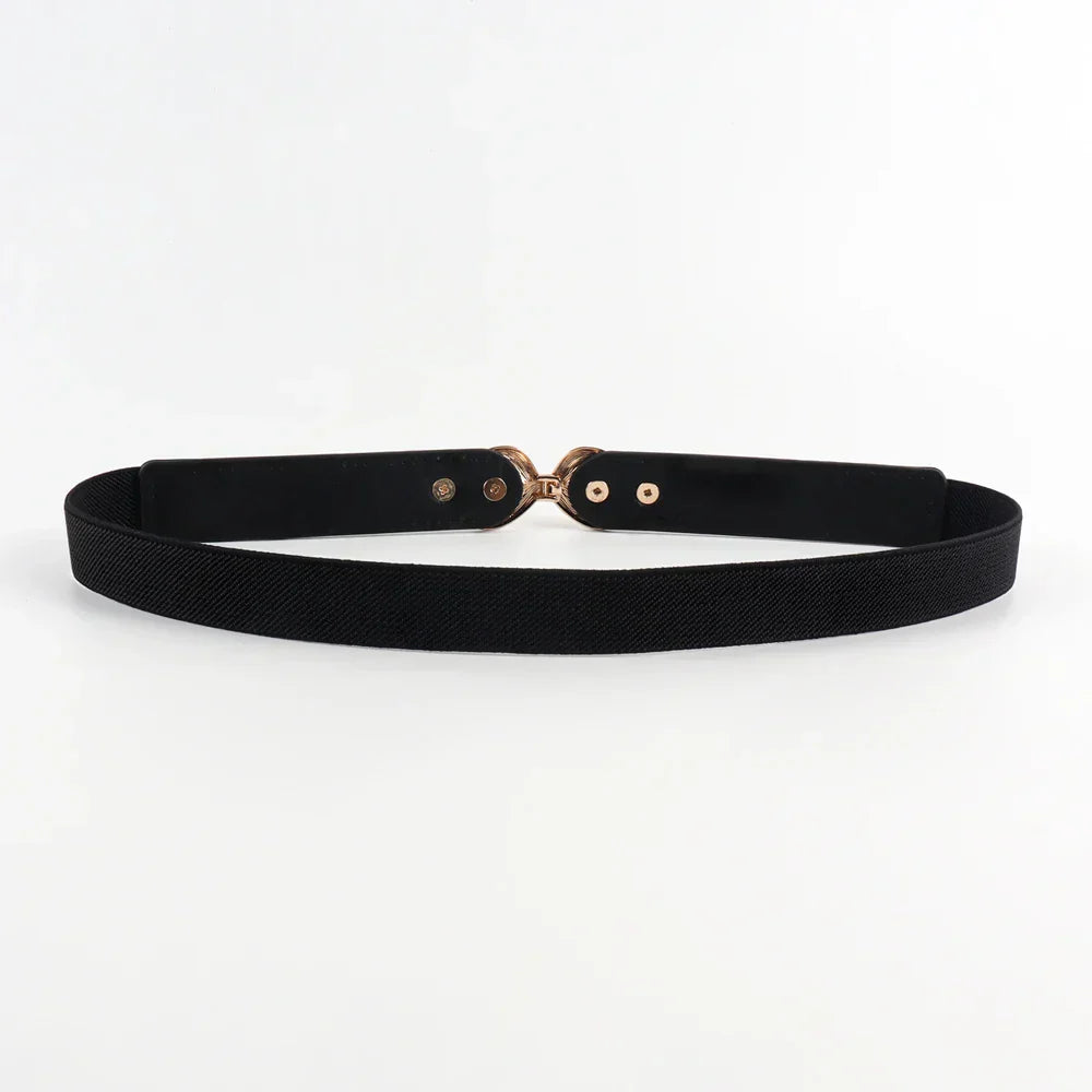 Women's Genuine Leather Belt with Elastic - Amour