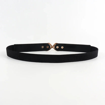 Women's Genuine Leather Belt with Elastic - Amour