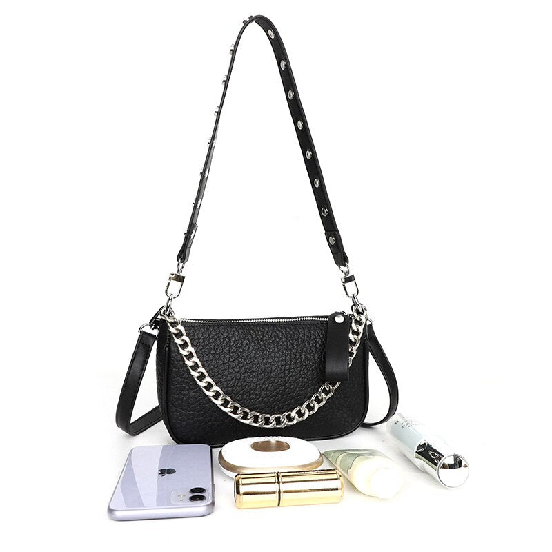 Small Leather Crossbody Bag Lara
