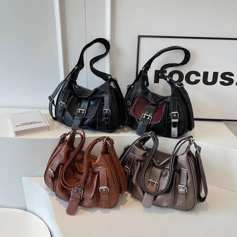 2-in-1 Leather Bag - Sofia