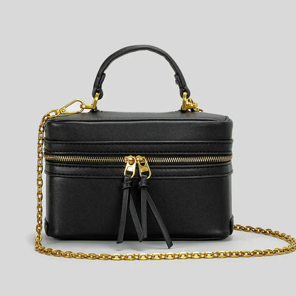 Fernanda Canvas Box Crossbody Bag