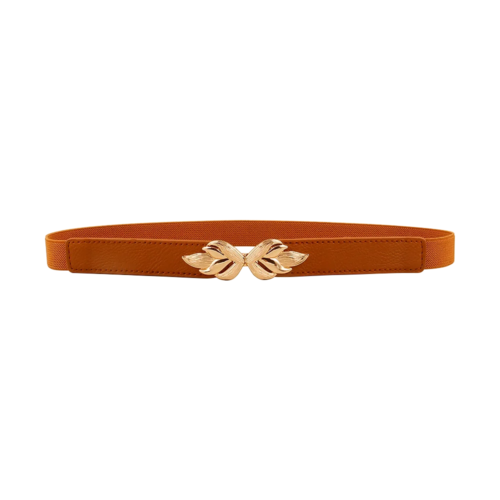 Women's Genuine Leather Belt with Elastic - Amour