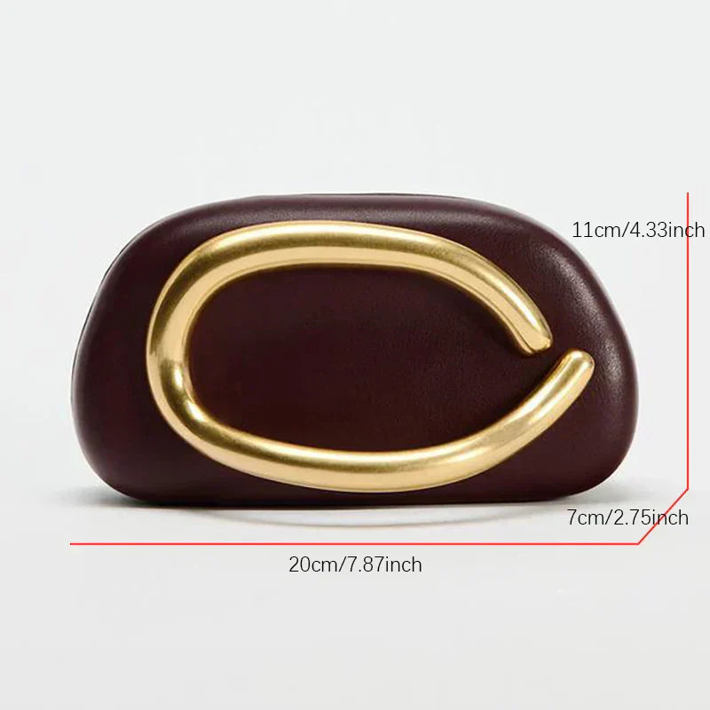 Émilie Organic Crossbody Clutch Bag